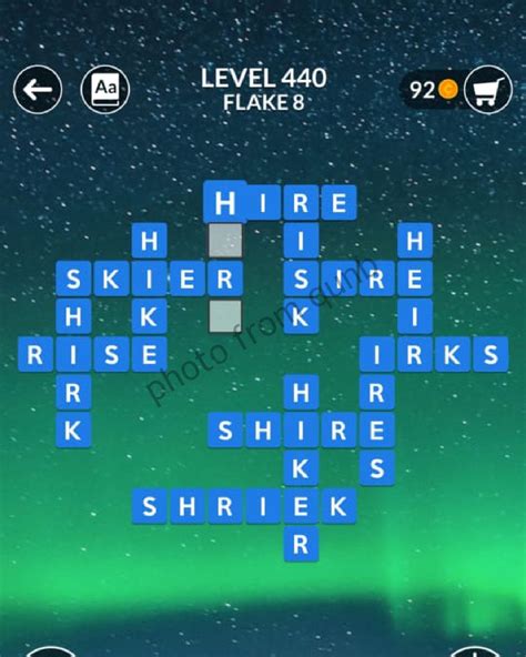 wordscapes puzzle 440|Wordscapes Level 440, Flake 8 .